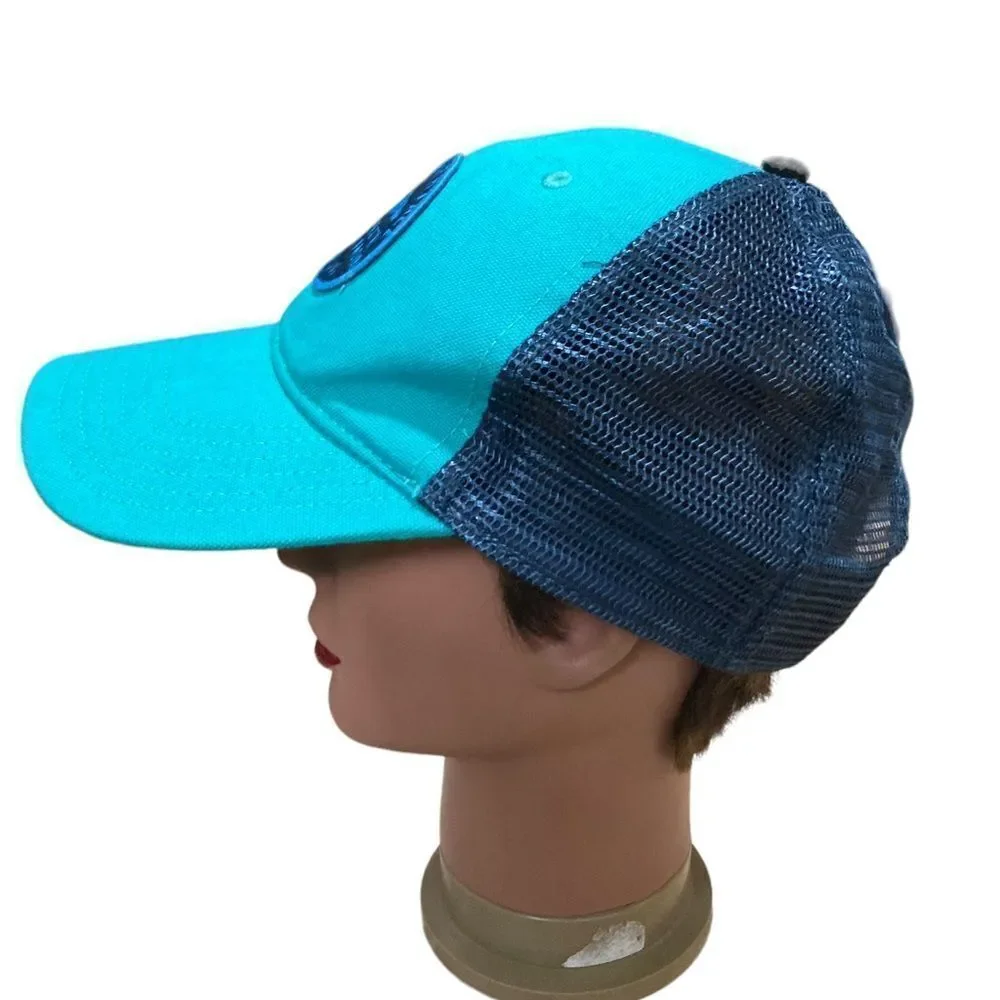 The North Face Expedition Baseball Cap turquoise, blue trucker cap